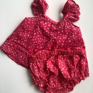 •sold• Lil lemons starlight blouse with bloomer